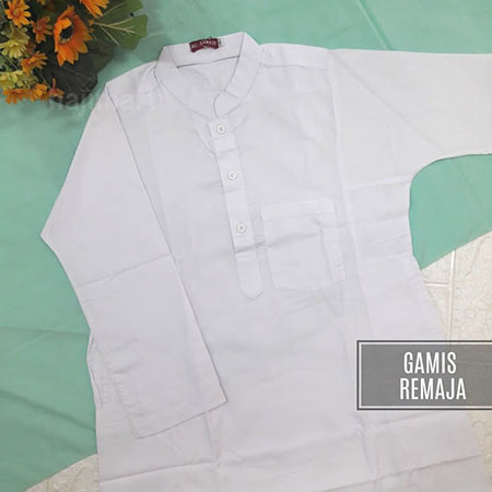Gamis remaja putih_1