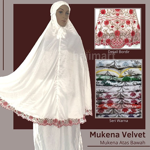 mukena velvet