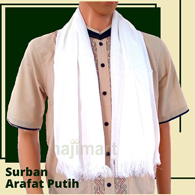 surban arafat putih