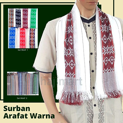 surban arafat warna